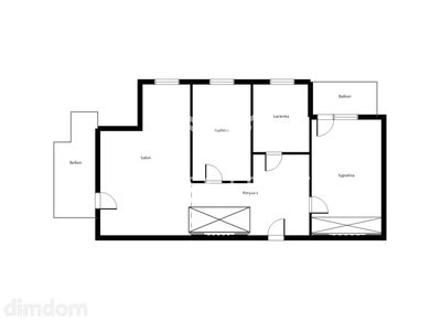 2 pokoje- 48,6 m² ul. Leska, Rzeszów - 2