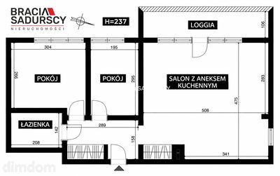 Bieżanów, 3 pokoje, loggia - 3