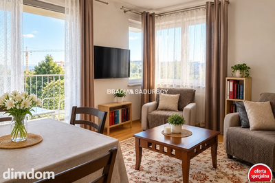 Mistrzejowice 2 pokoje, duży balkon