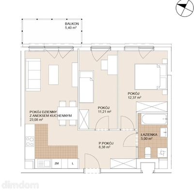 3-POKOJOWE MIESZKANIE, STARE MIASTO - 2