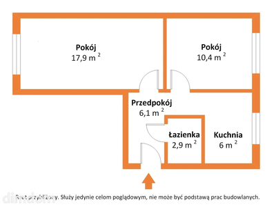 45 m², 1. piętro przy Kasprzaka – zrób po swojemu! - 2