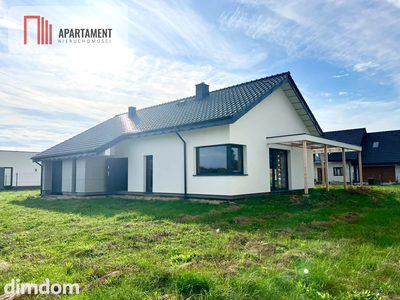 Nowy dom parterowy, 126mkw, Przyłęki/Nowe Dabie