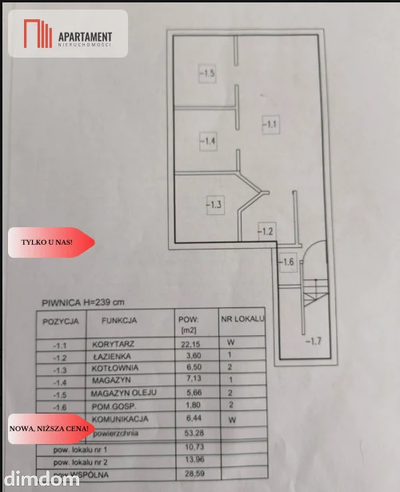 Mieszkanie dwupoziomowe w samym sercu Trzebnicy - 5