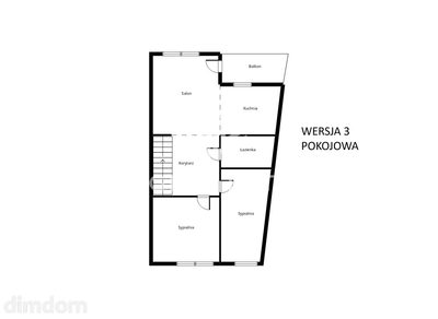 110 m² | Wysoki salon | Balkon 8 m² | Biała - 2