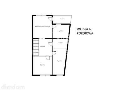 110 m² | Wysoki salon | Balkon 8 m² | Biała - 3