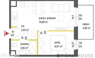 2-pokojowe mieszkanie na Włochach - 2