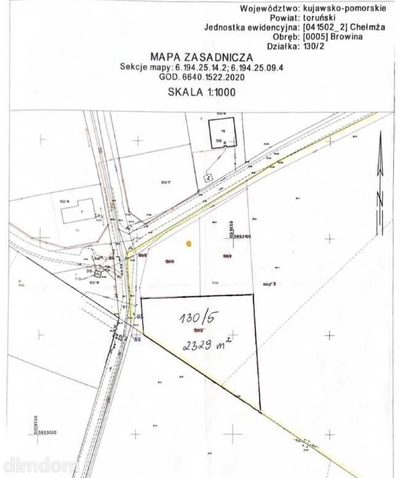 Działka budowlana- bliskość Torunia, spokój natury - 4