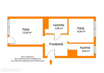 Dwupokojowe mieszkanie - Kochanowskiego - 2