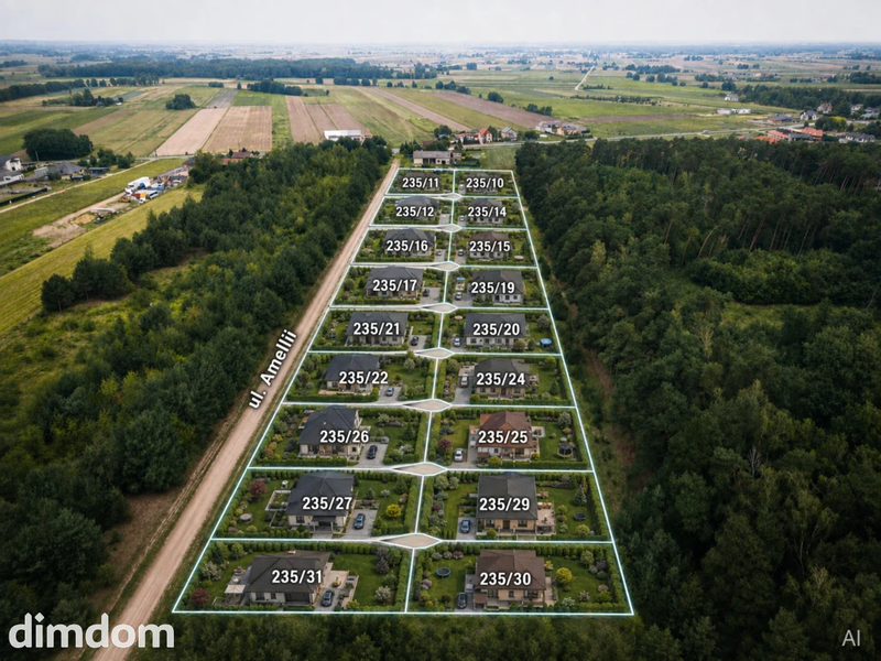 Leśna oaza 1085 m² | Sokolniki-Parcela | MPZP - 114816585.jpg