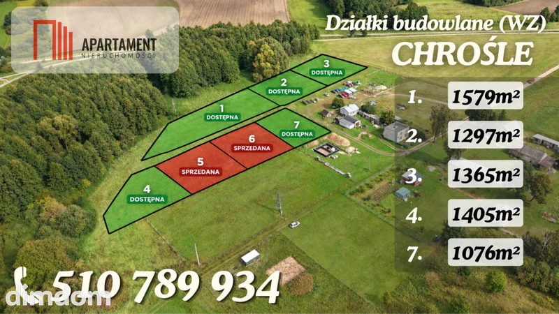 Działki z WZ | Chrośle | 1076-1579m | Woda, prąd - dd_18eeaa1f_zs_376382_1.jpg