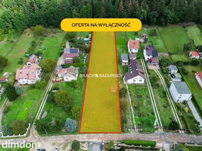 Działka budowlana pod lasem/Tyniec