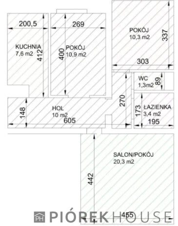 3-pokojowe mieszkanie na Mokotowie - 2