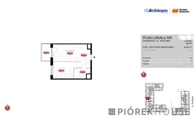 2-pokojowe mieszkanie na Mokotowie