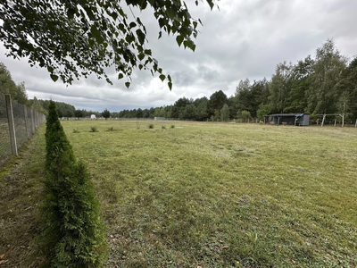 Działka 3400 m², las, zalew, ogrodzona