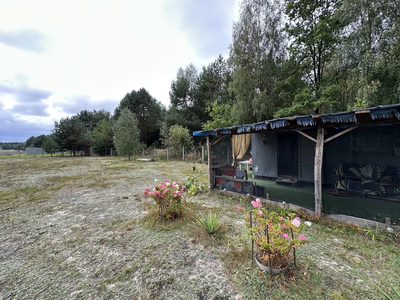 Działka 3400 m², las, zalew, ogrodzona - 2