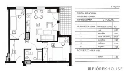 3 pokoje z tarasem | parking | komórka lokatorska - 2